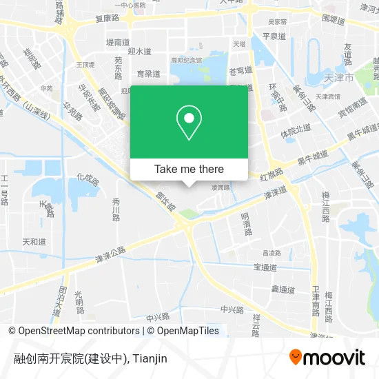 融创南开宸院(建设中) map