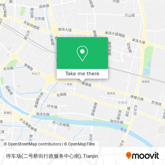 停车场(二号桥街行政服务中心南) map