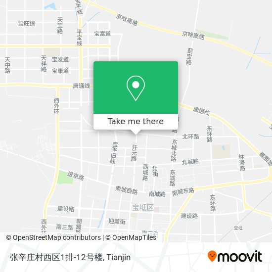 张辛庄村西区1排-12号楼 map