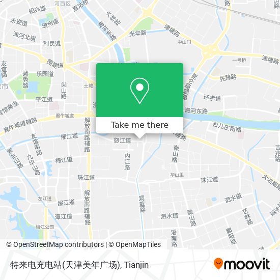 特来电充电站(天津美年广场) map
