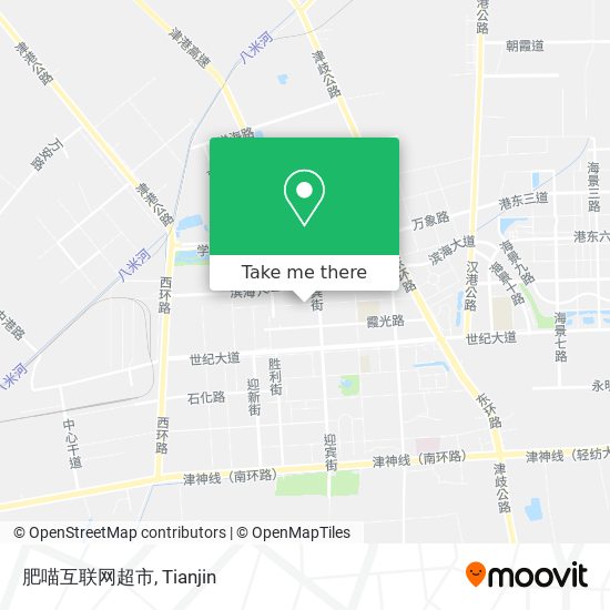 肥喵互联网超市 map