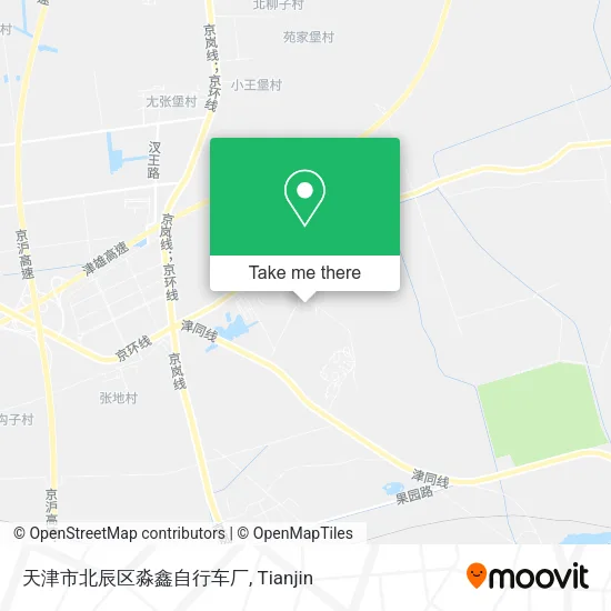 天津市北辰区淼鑫自行车厂 map