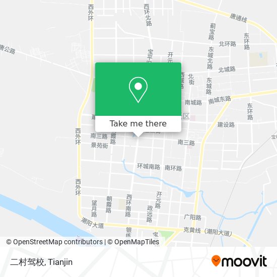 二村驾校 map