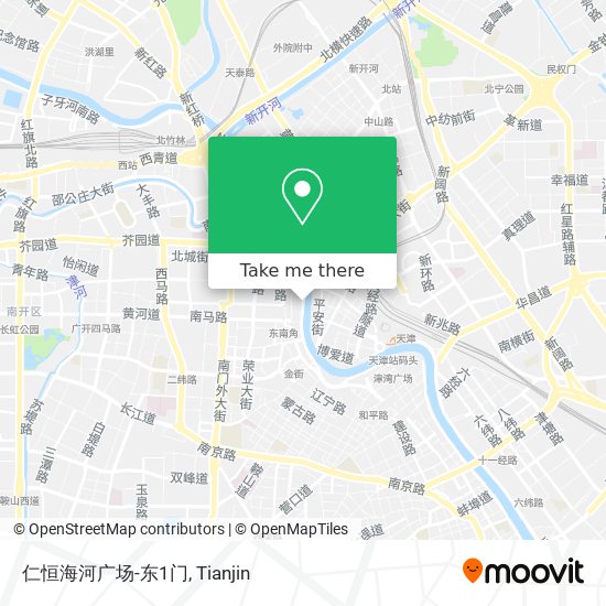 仁恒海河广场-东1门 map