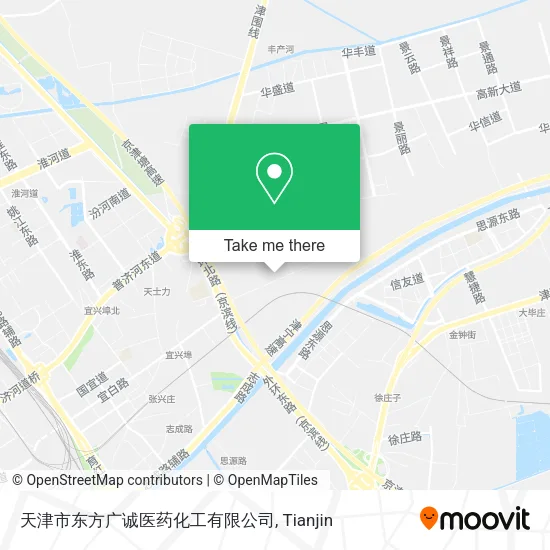 天津市东方广诚医药化工有限公司 map