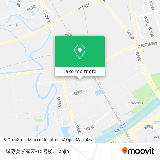 城际美景家园-15号楼 map