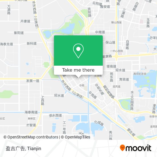 盈吉广告 map