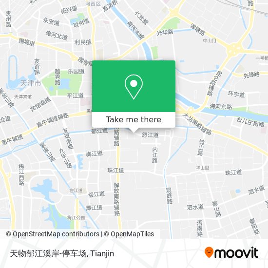 天物郁江溪岸-停车场 map