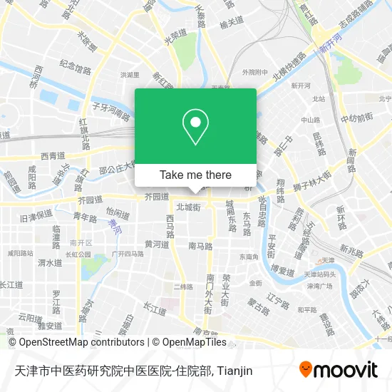 天津市中医药研究院中医医院-住院部 map
