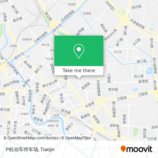 P机动车停车场 map