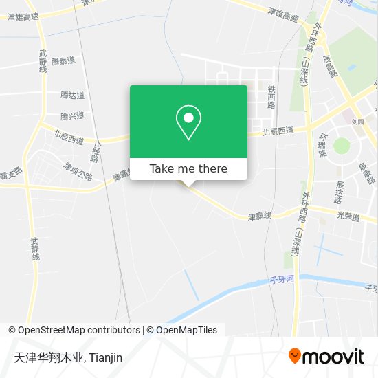 天津华翔木业 map