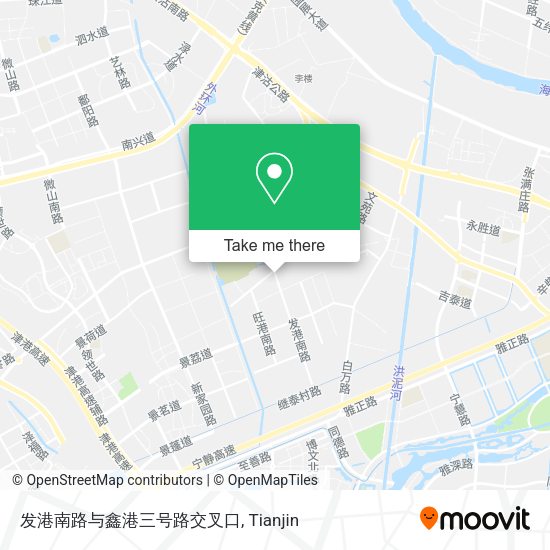 发港南路与鑫港三号路交叉口 map