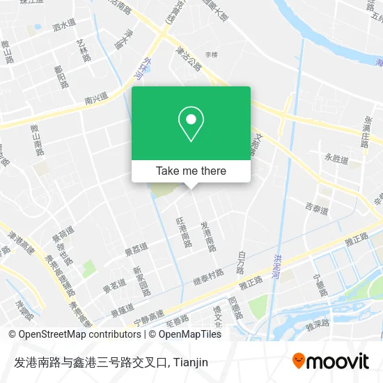 发港南路与鑫港三号路交叉口 map