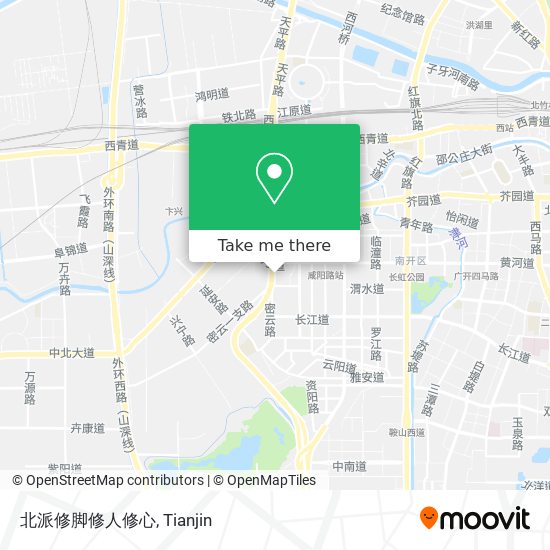 北派修脚修人修心 map