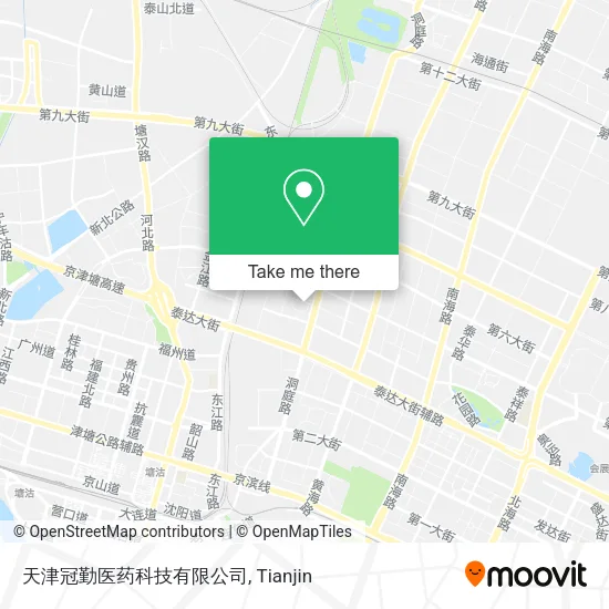 天津冠勤医药科技有限公司 map