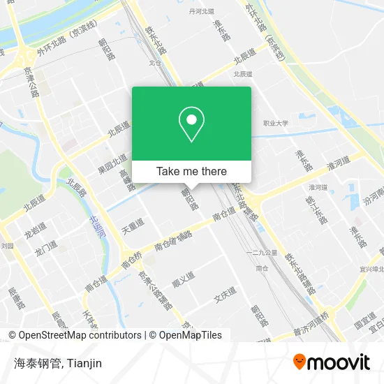 海泰钢管 map