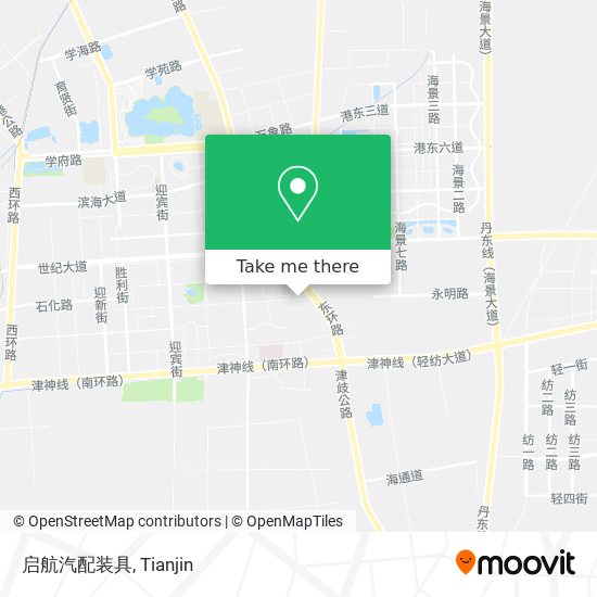 启航汽配装具 map