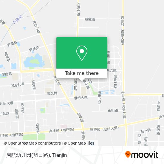 启航幼儿园(旭日路) map