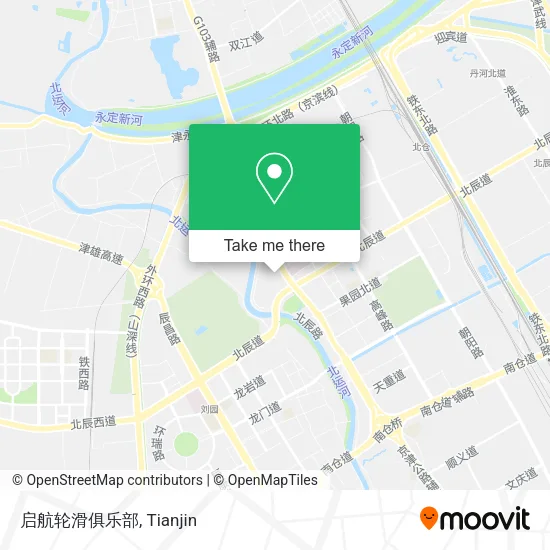 启航轮滑俱乐部 map