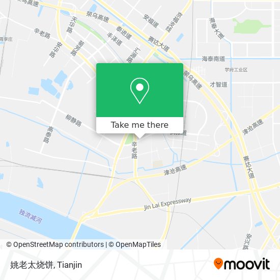 姚老太烧饼 map
