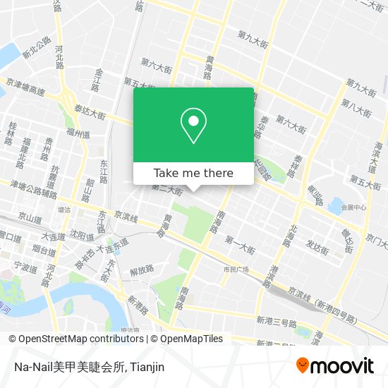Na-Nail美甲美睫会所 map
