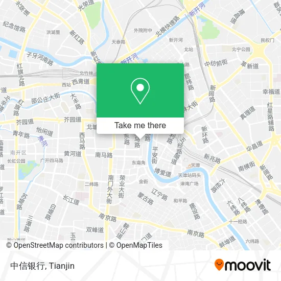 中信银行 map