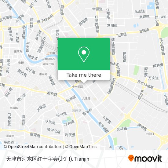 天津市河东区红十字会(北门) map