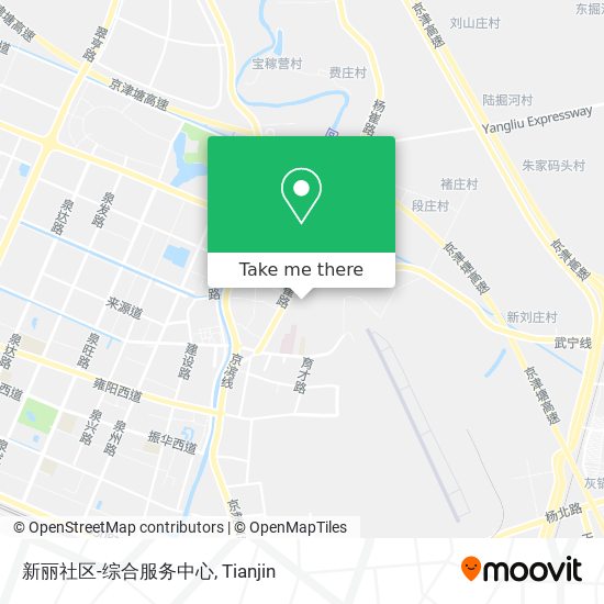 新丽社区-综合服务中心 map