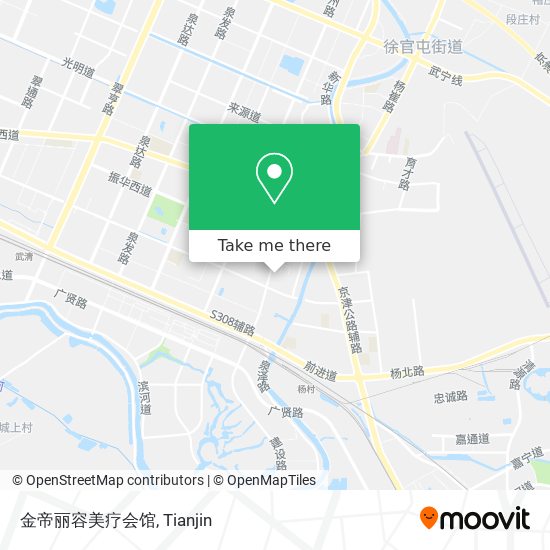 金帝丽容美疗会馆 map