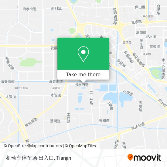 机动车停车场-出入口 map