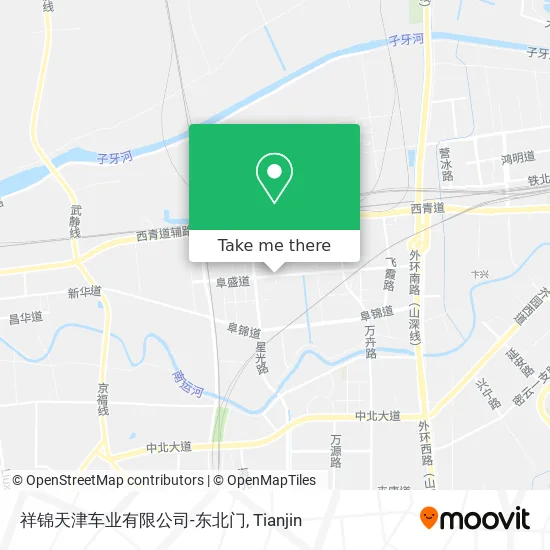 祥锦天津车业有限公司-东北门 map