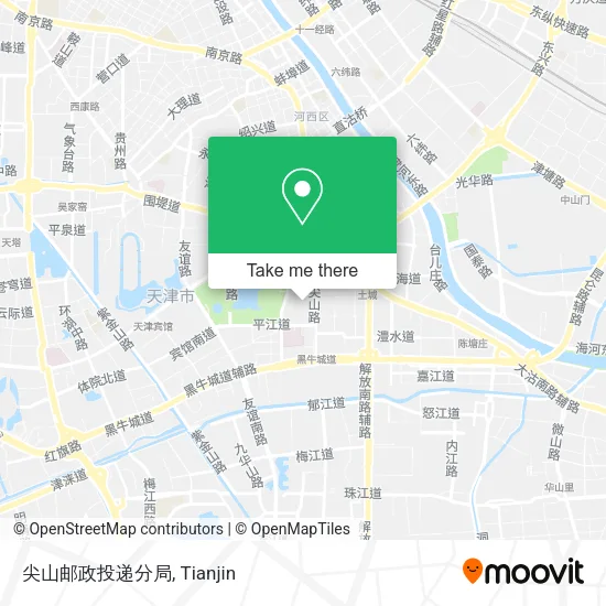 尖山邮政投递分局 map