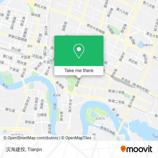滨海建投 map