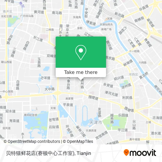 贝特猫鲜花店(赛顿中心工作室) map
