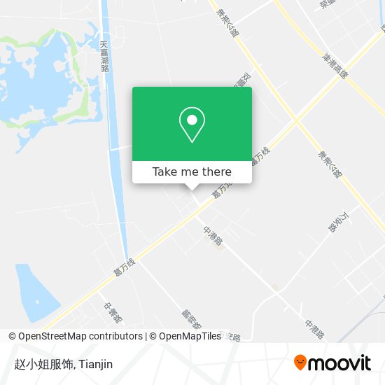赵小姐服饰 map