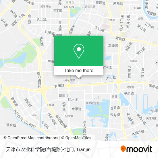 天津市农业科学院(白堤路)-北门 map