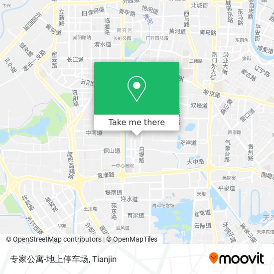 专家公寓-地上停车场 map