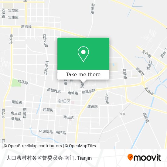 大口巷村村务监督委员会-南门 map