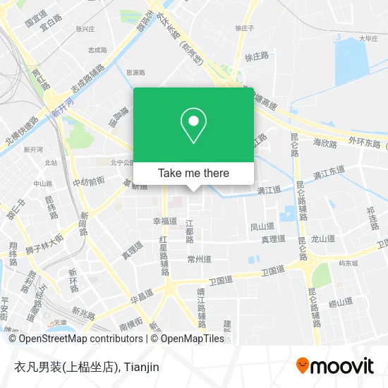 衣凡男装(上榀坐店) map