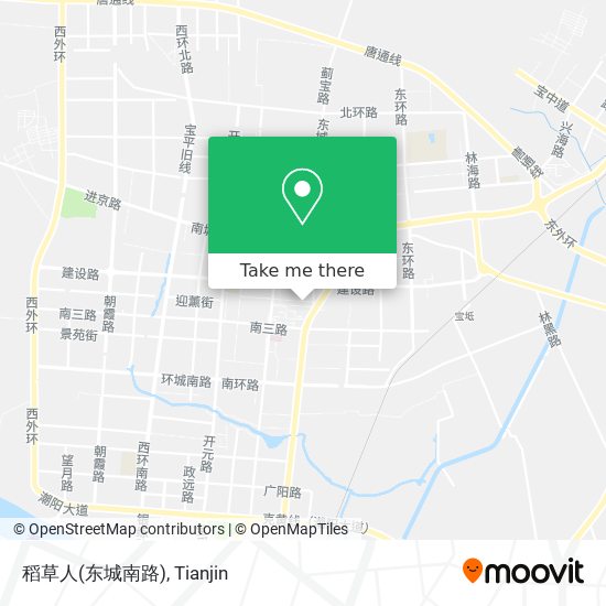 稻草人(东城南路) map