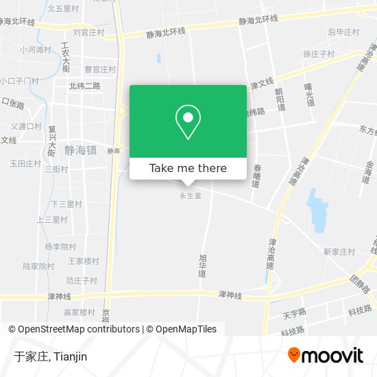 于家庄 map