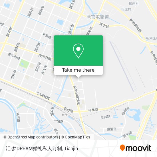 汇·梦DREAM婚礼私人订制 map