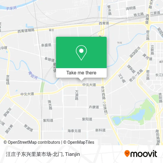 汪庄子东兴里菜市场-北门 map
