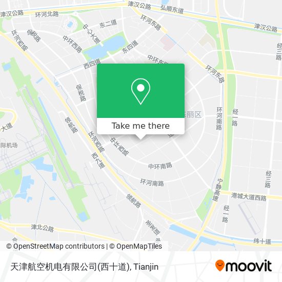 天津航空机电有限公司(西十道) map