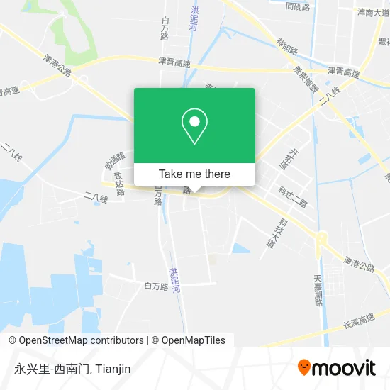 永兴里-西南门 map