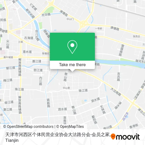天津市河西区个体民营企业协会大沽路分会-会员之家 map