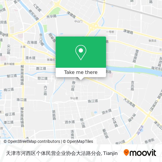 天津市河西区个体民营企业协会大沽路分会 map