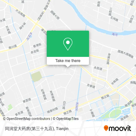 同润堂大药房(第三十九店) map