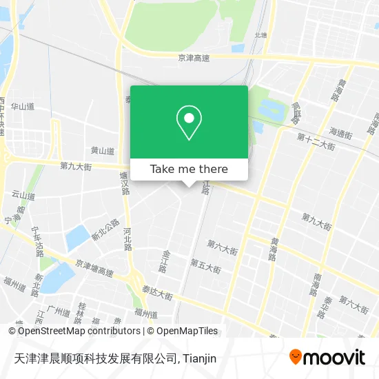 天津津晨顺项科技发展有限公司 map