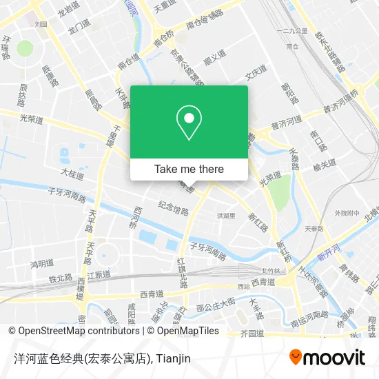 洋河蓝色经典(宏泰公寓店) map